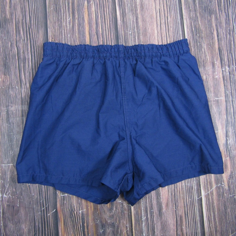 Vintage Kings Road Mens Small Blue Sweat Shorts Lined Elastic Waist Athletic